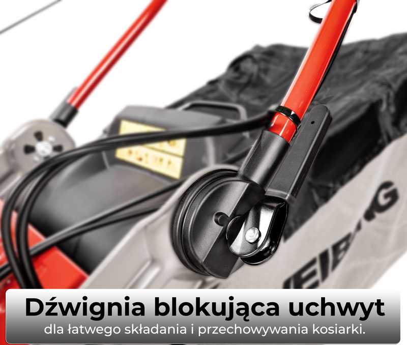 Dźwignia blokująca uchwyt w kosiarce spalinowej Weibang WB537SLC 3IN1